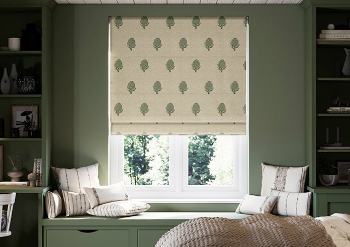 Emily Bond Globe, Fern - Twist&Fit Roman Blind - Image 3